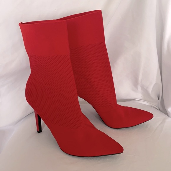 Brash Shoes - Brash Red Heels - Size 7.5